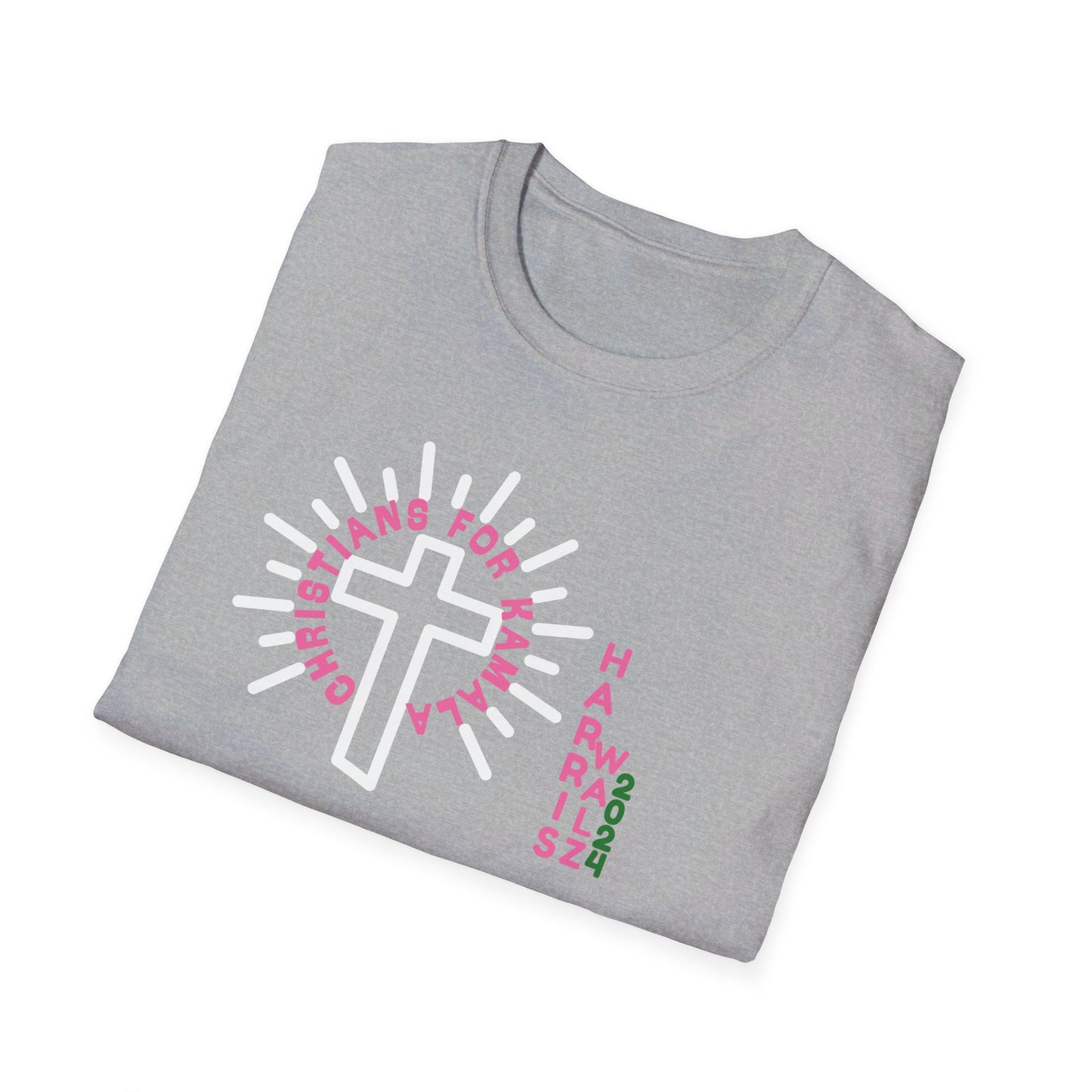 Christian Sisters For Kamala Unisex Softstyle T-Shirt (12 Colors)