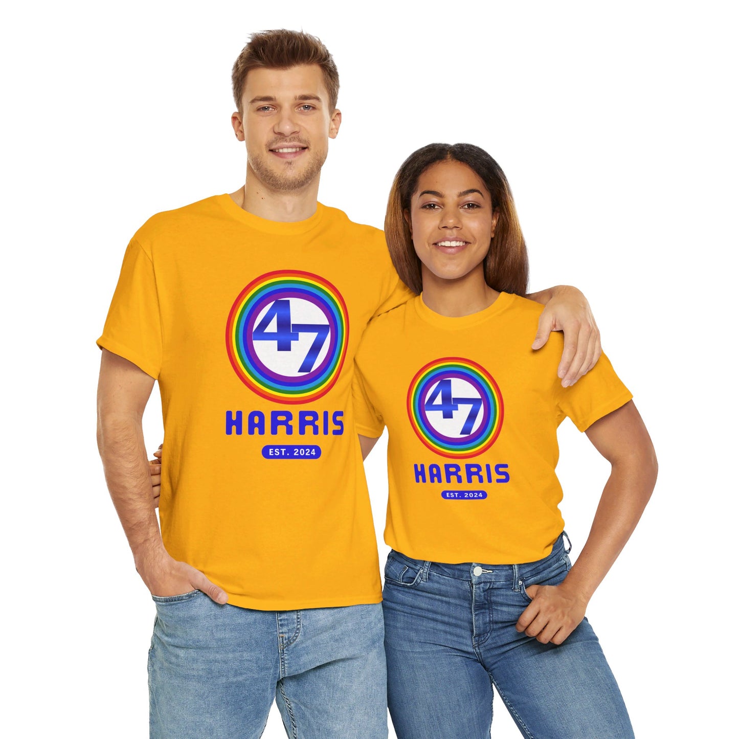 PRIDE for 47 Target Unisex Heavy Cotton Tee (8 Colors)