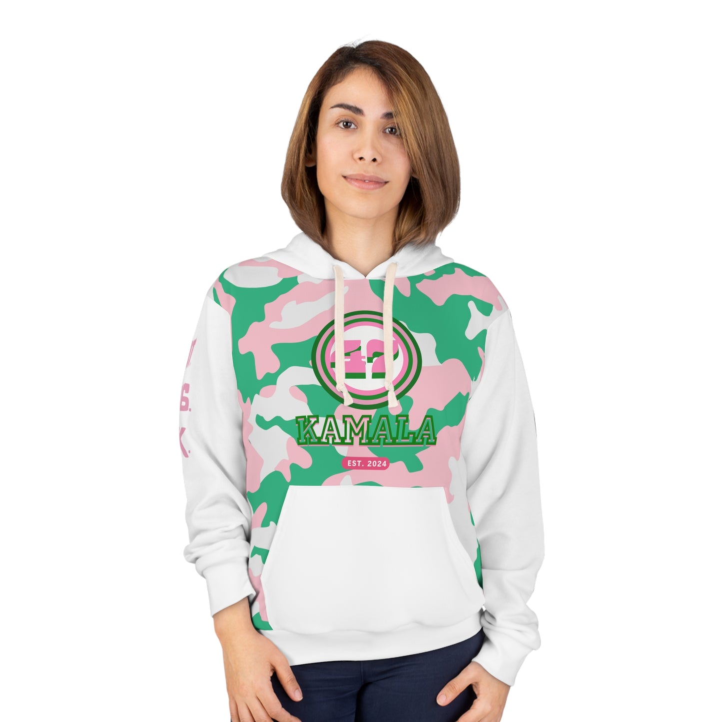 The Kamala Camo Unisex Pullover Hoodie