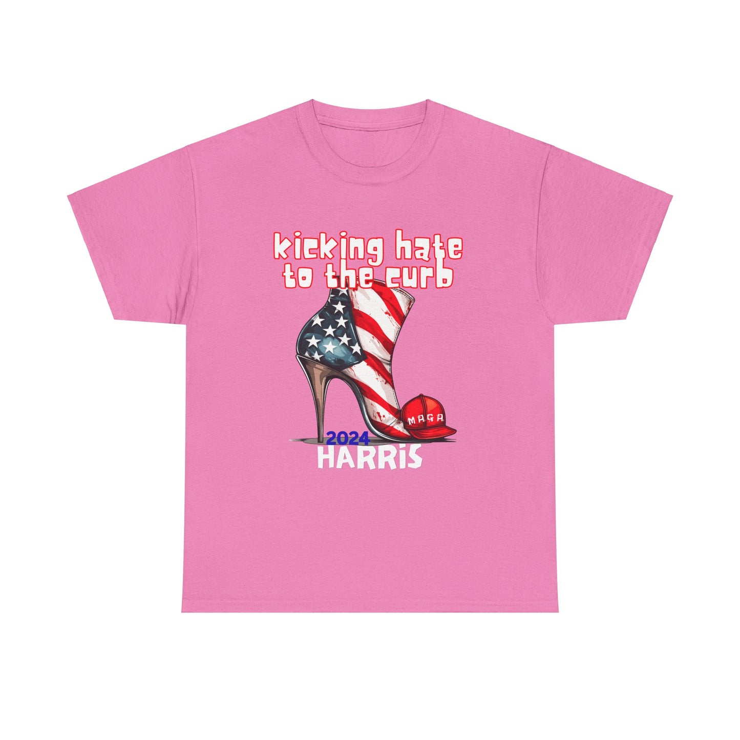 Kicking Hate To The Curb Unisex Heavy Cotton Tee (10 Colors)