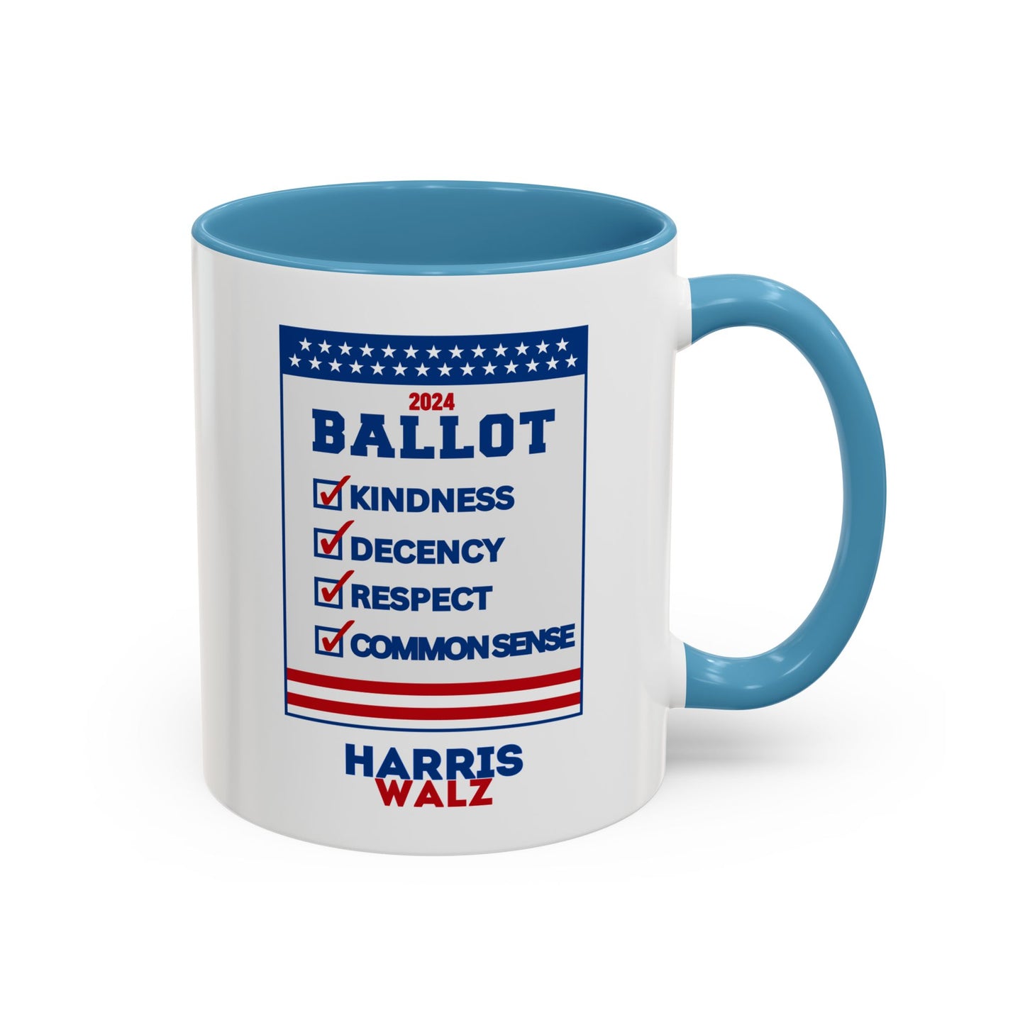 The Kindness Ballot Accent Coffee Mug (11oz)