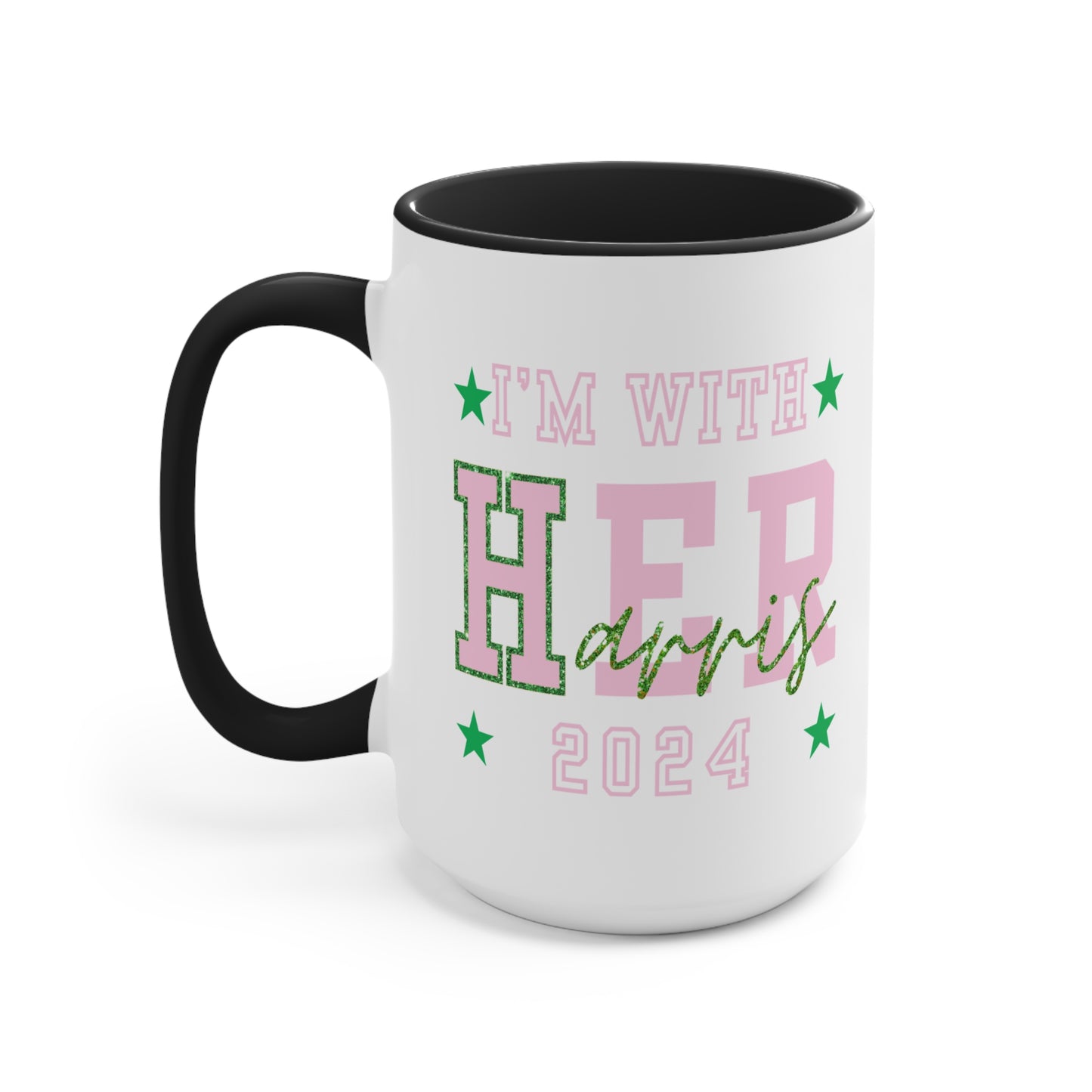 I'm with HER Pink Mug (11oz, 15oz)