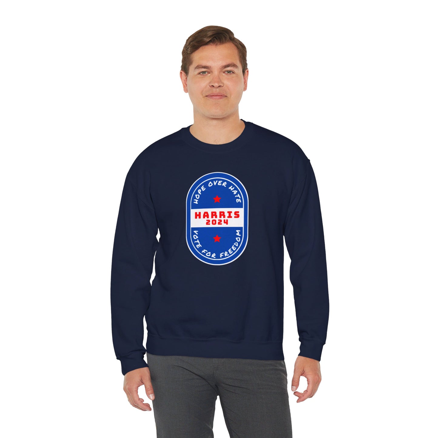 Hope Over Hate Unisex Heavy Blend™ Crewneck Sweatshirt (10 Colors)