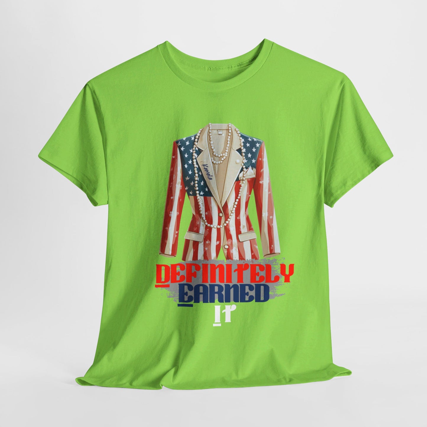 Blazing "Definitely Earned It" Unisex Heavy Cotton Tee (8 Colors)