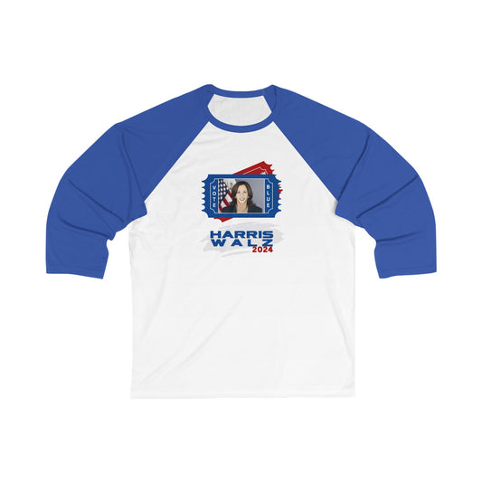 The Walz Harris Ticket Unisex 3\4 Sleeve Baseball Tee (4 Colors)