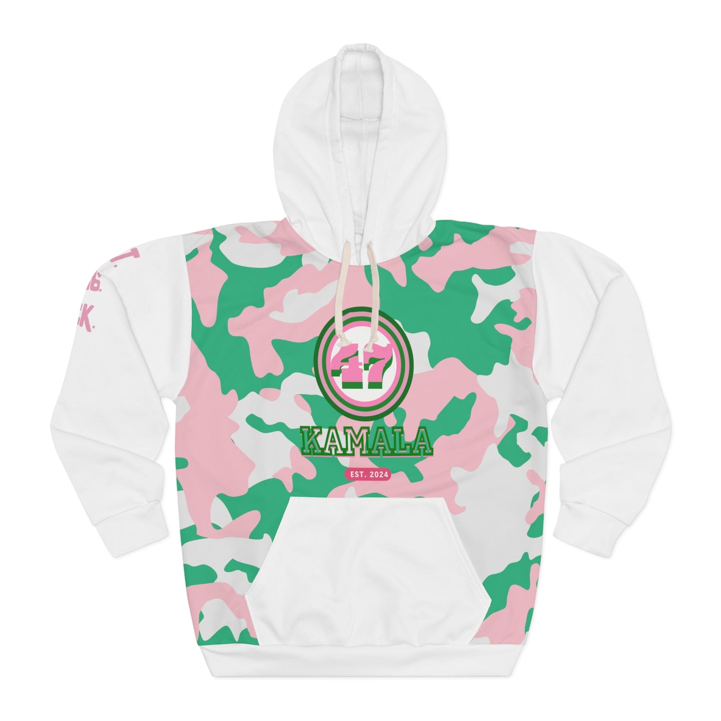 The Kamala Camo Unisex Pullover Hoodie