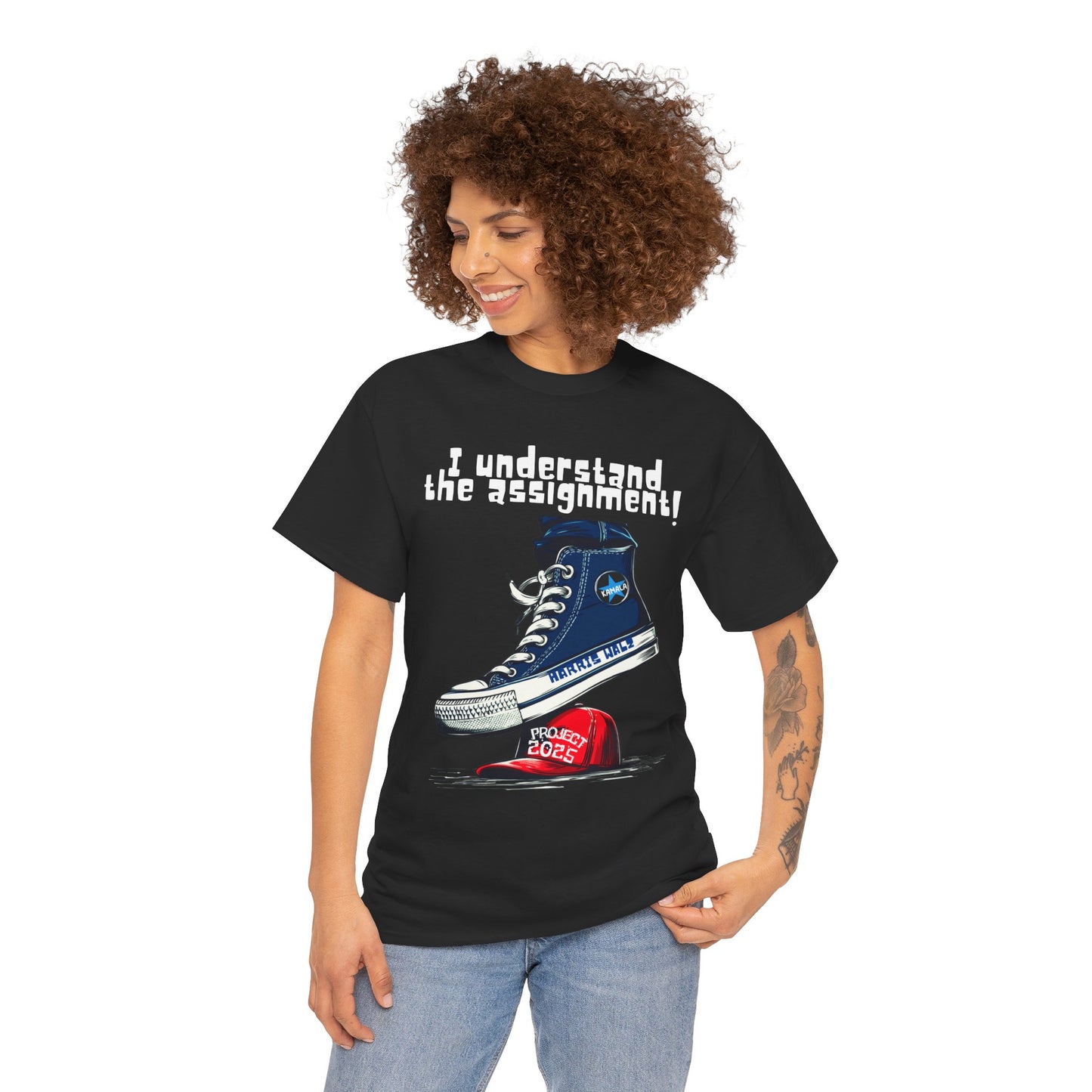 Assignment - Stop Project 2025 Unisex Heavy Cotton Tee