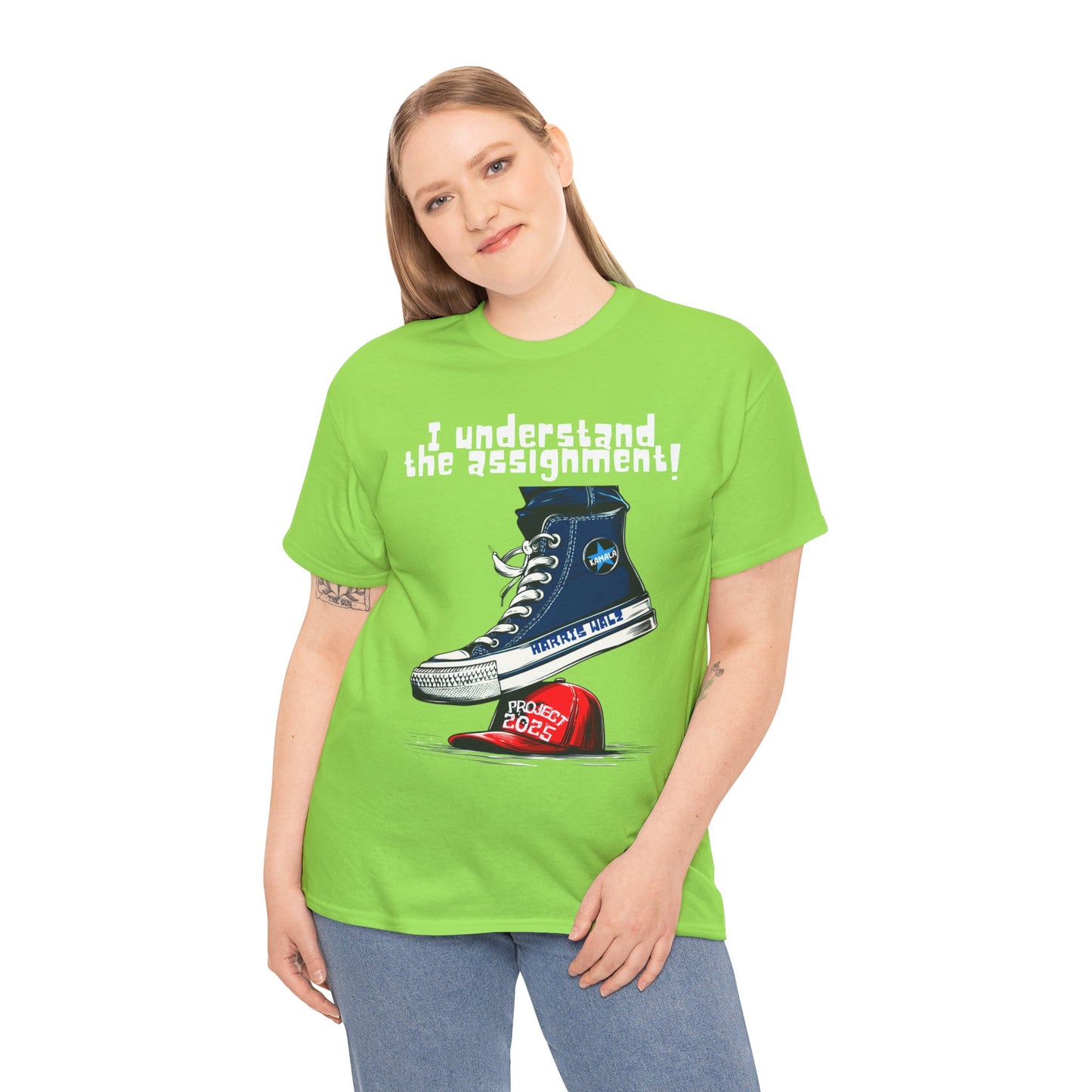 Assignment - Stop Project 2025 Unisex Heavy Cotton Tee