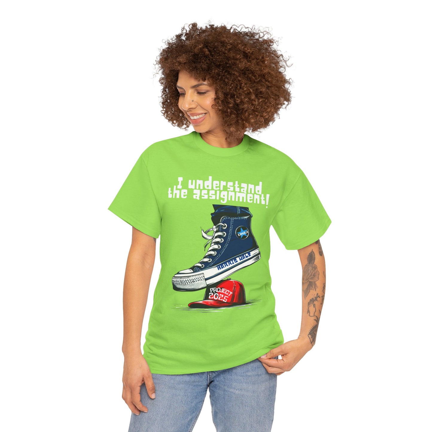 Assignment - Stop Project 2025 Unisex Heavy Cotton Tee