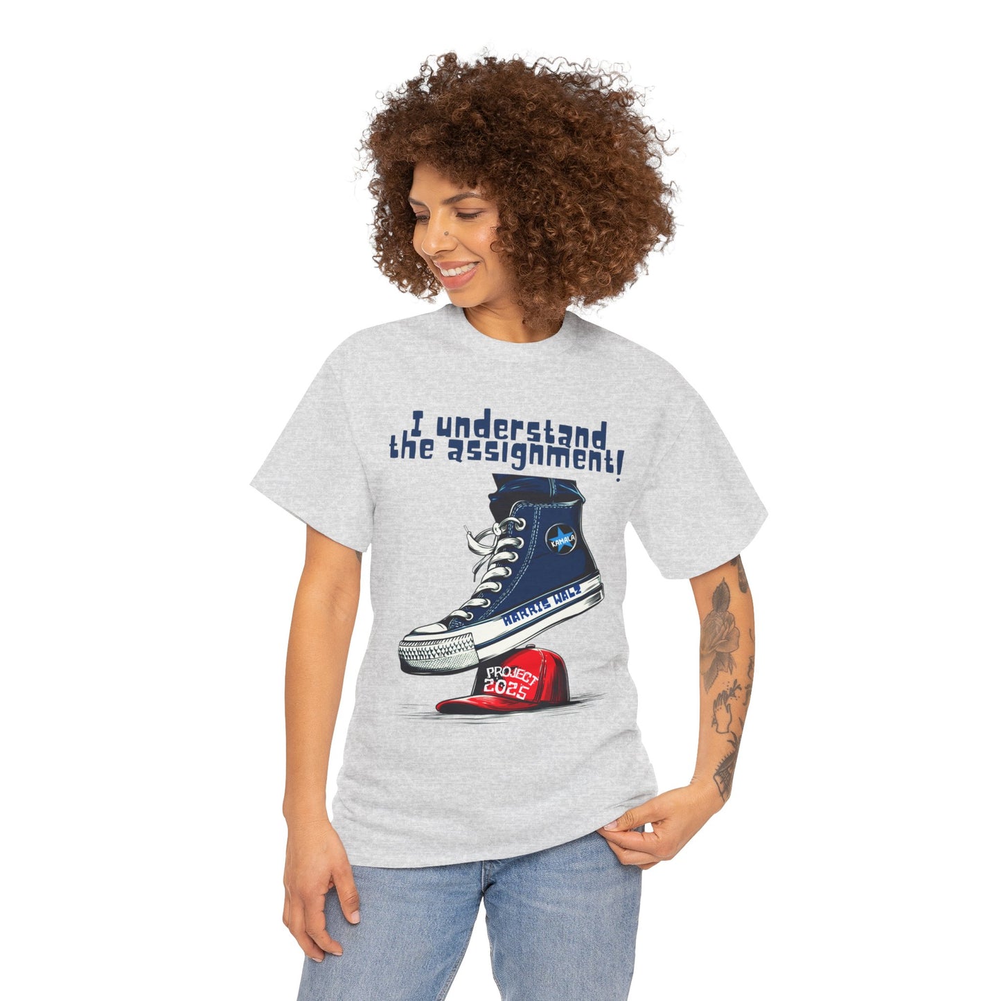 Assignment - Stop Project 2025 Unisex Heavy Cotton Tee