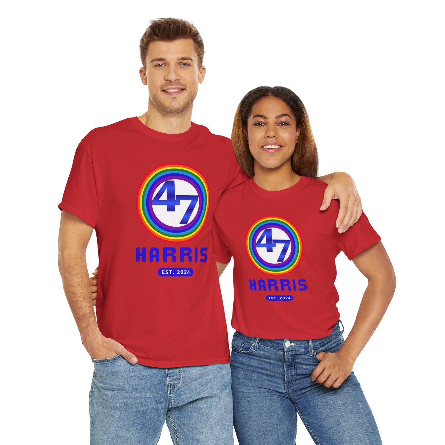 PRIDE for 47 Target Unisex Heavy Cotton Tee (8 Colors)