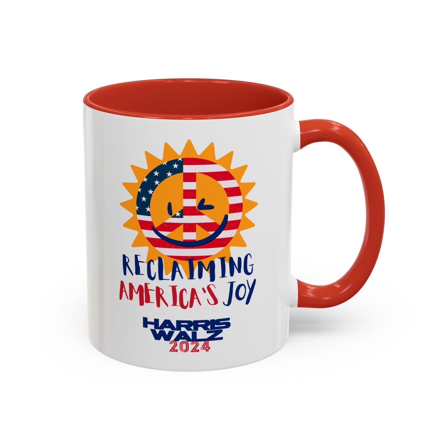 Reclaiming America's Sunny Joy Accent Coffee Mug (11oz)