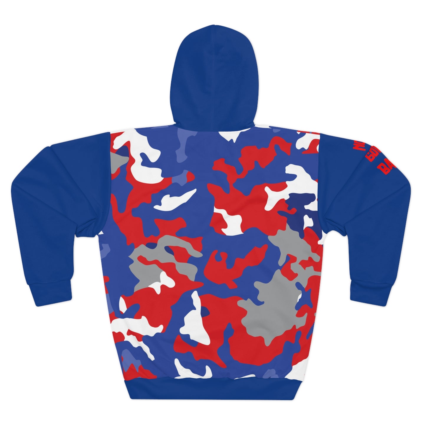 Patriotic BullsEye Camo Unisex Pullover Hoodie