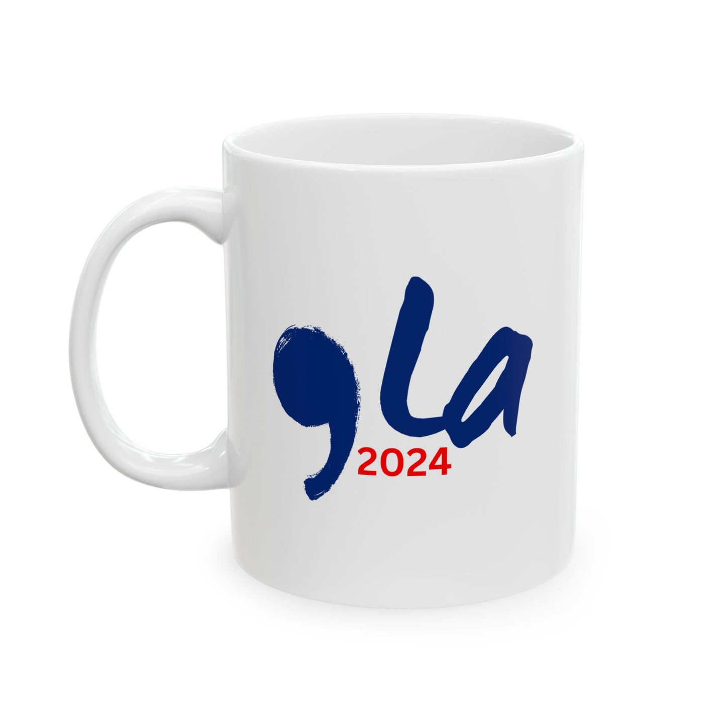 47 Stars and Stripes +  ,LA Ceramic Mug (11oz)