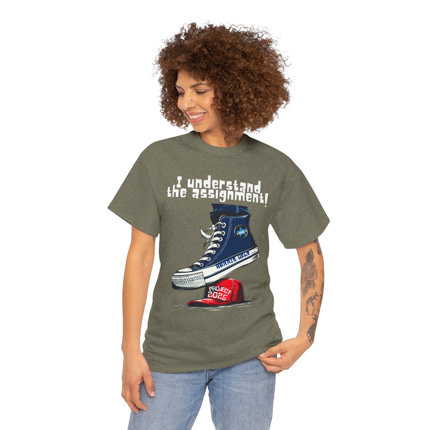 Assignment - Stop Project 2025 Unisex Heavy Cotton Tee