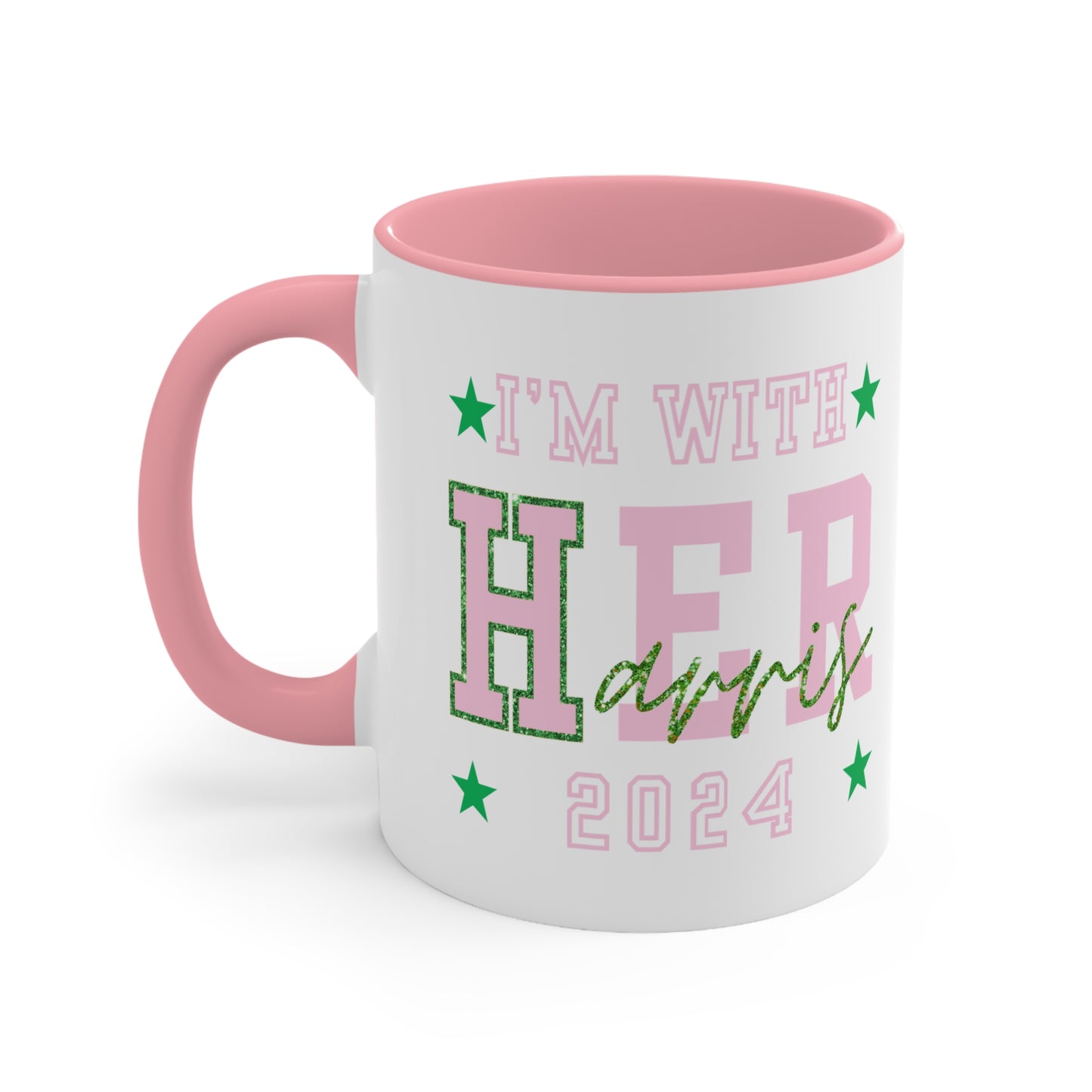 I'm with HER Pink Mug (11oz, 15oz)