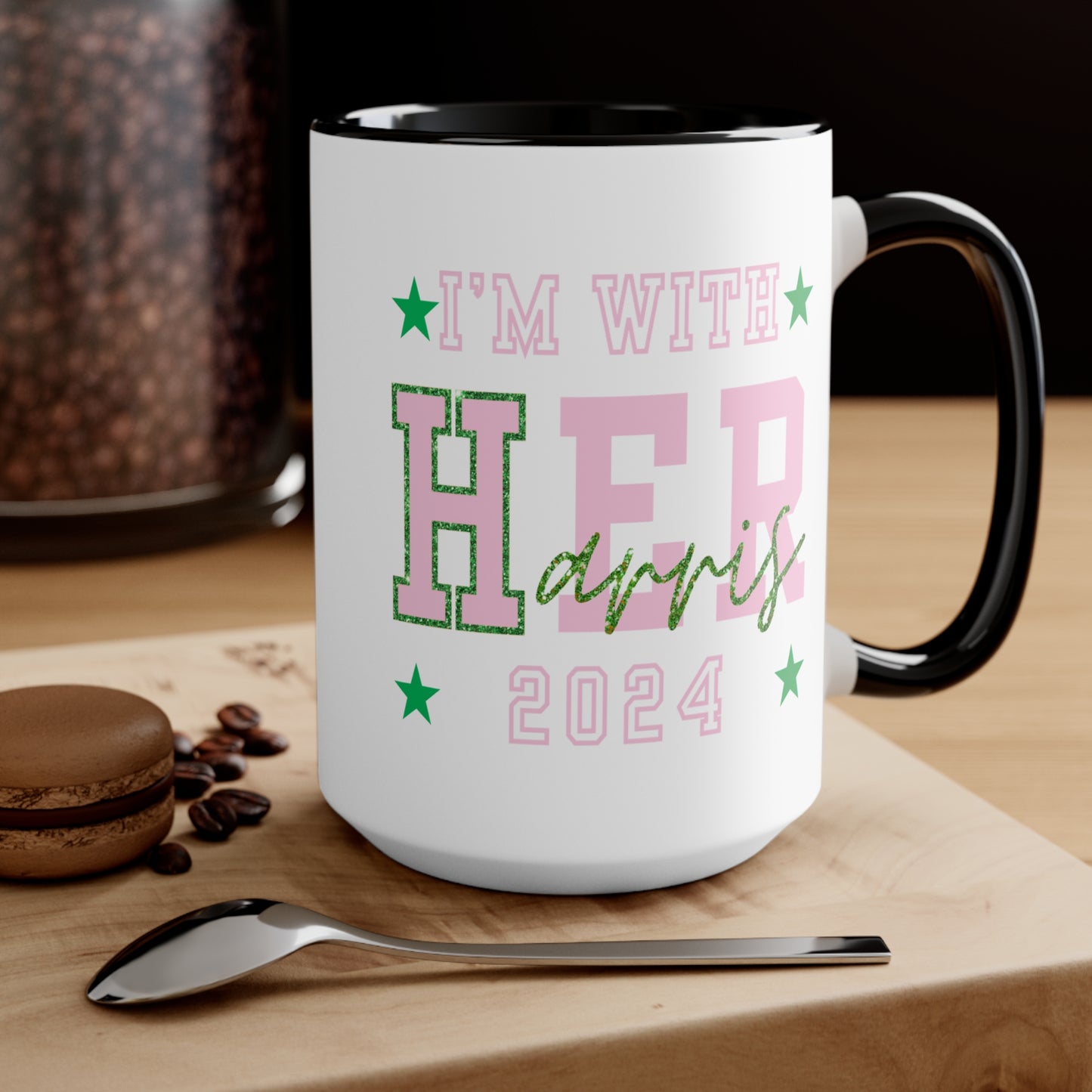 I'm with HER Pink Mug (11oz, 15oz)