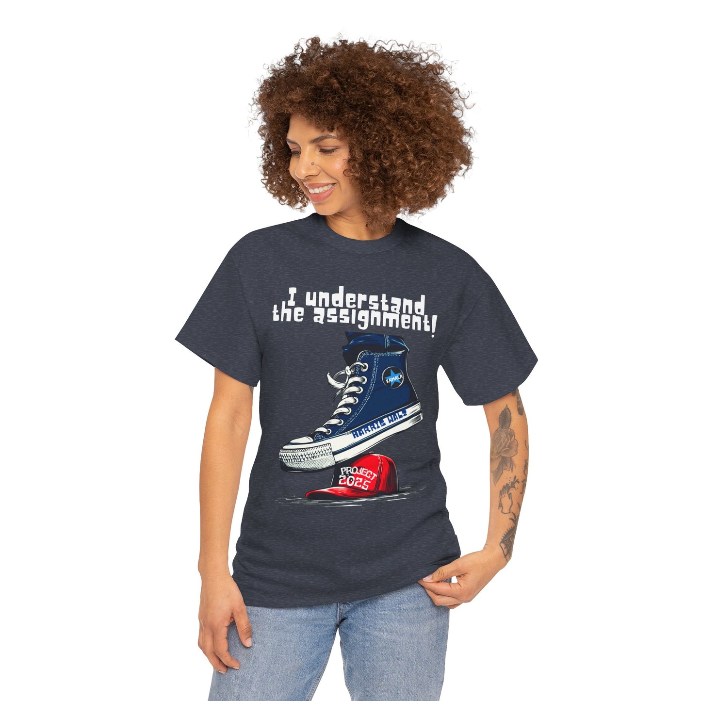 Assignment - Stop Project 2025 Unisex Heavy Cotton Tee