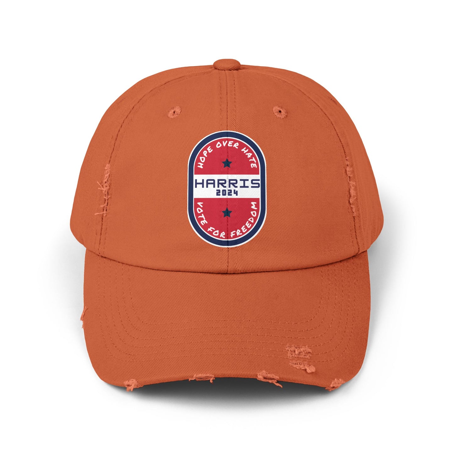 Hope Over Hate Unisex Distressed Cap (8 Colors)