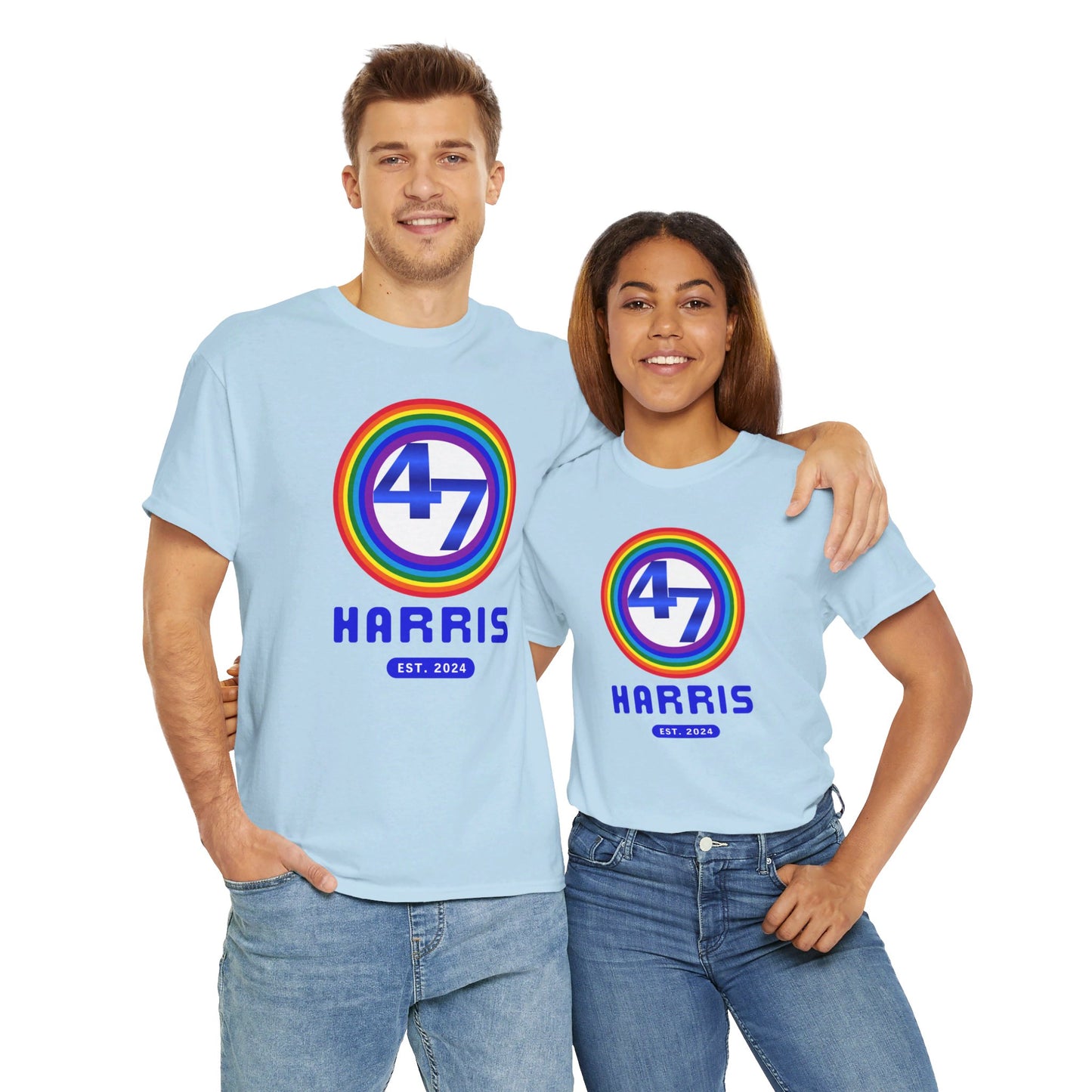 PRIDE for 47 Target Unisex Heavy Cotton Tee (8 Colors)