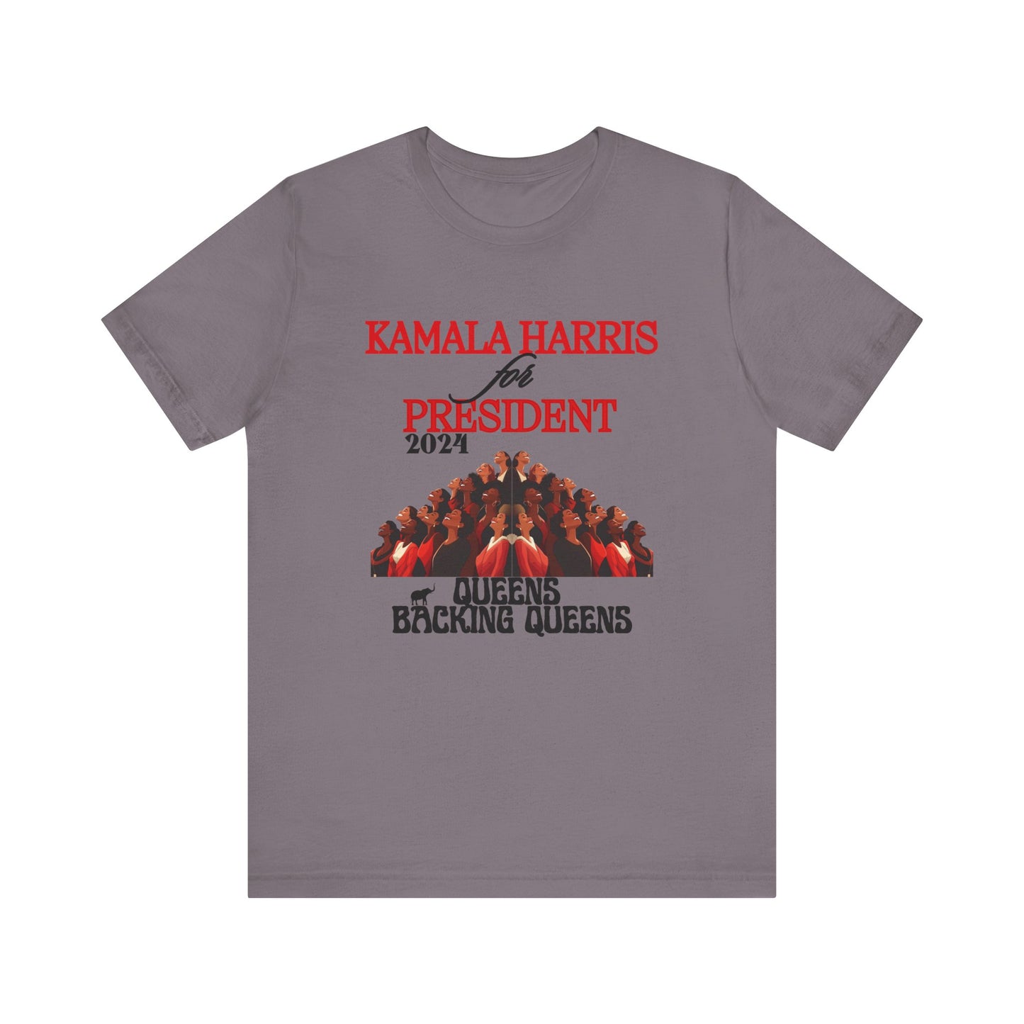 Kamala Harris for President - Queens Supporting Queens Unisex Jersey Short Sleeve Tee