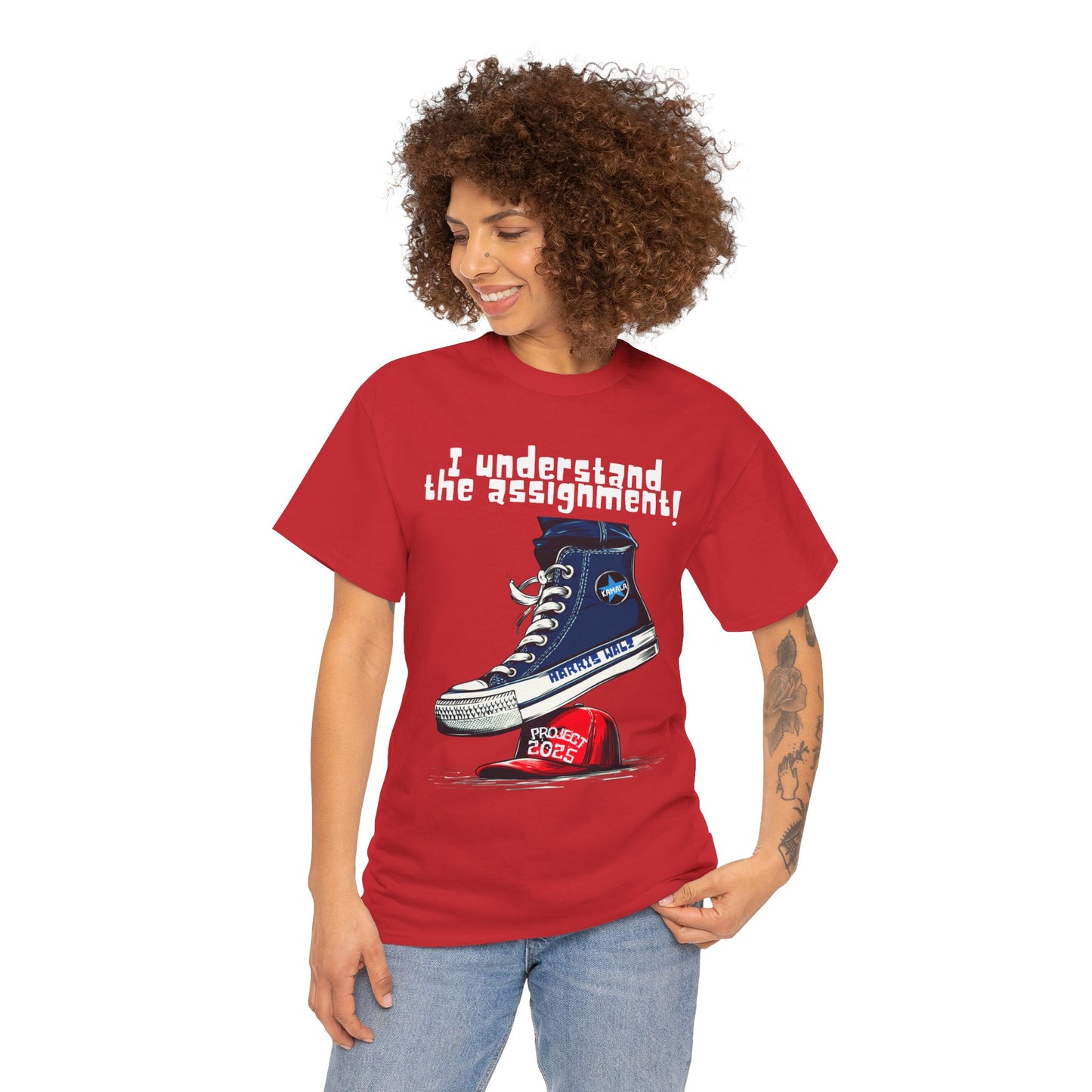 Assignment - Stop Project 2025 Unisex Heavy Cotton Tee