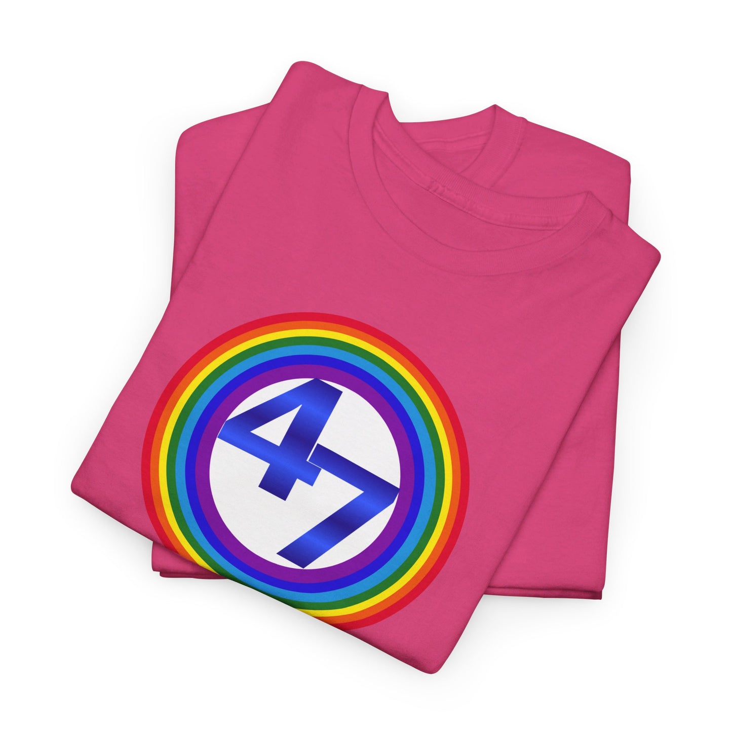 PRIDE for 47 Target Unisex Heavy Cotton Tee (8 Colors)