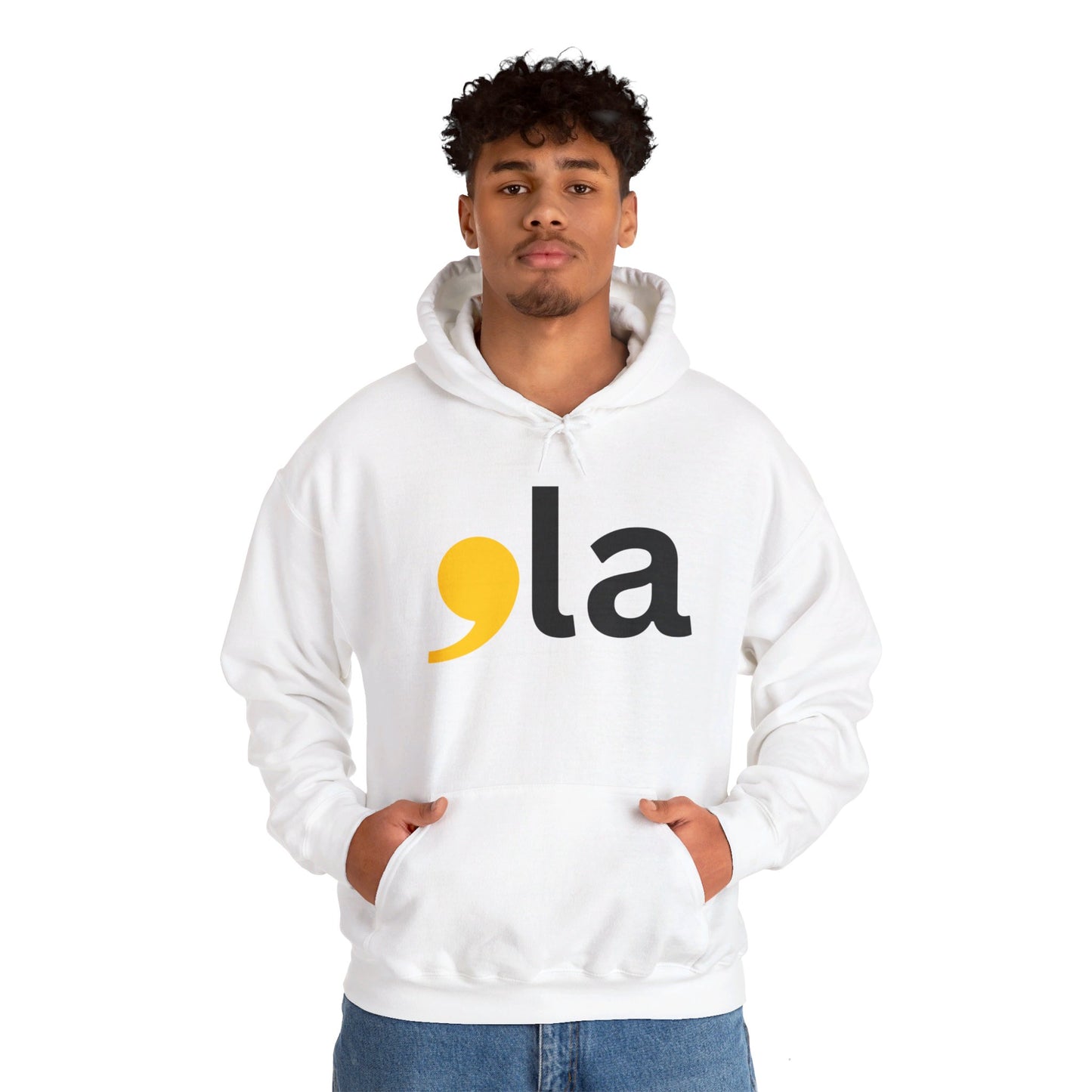 The Alpha Comma La + 47 Unisex Heavy Blend™ Hoodie (4 Colors)