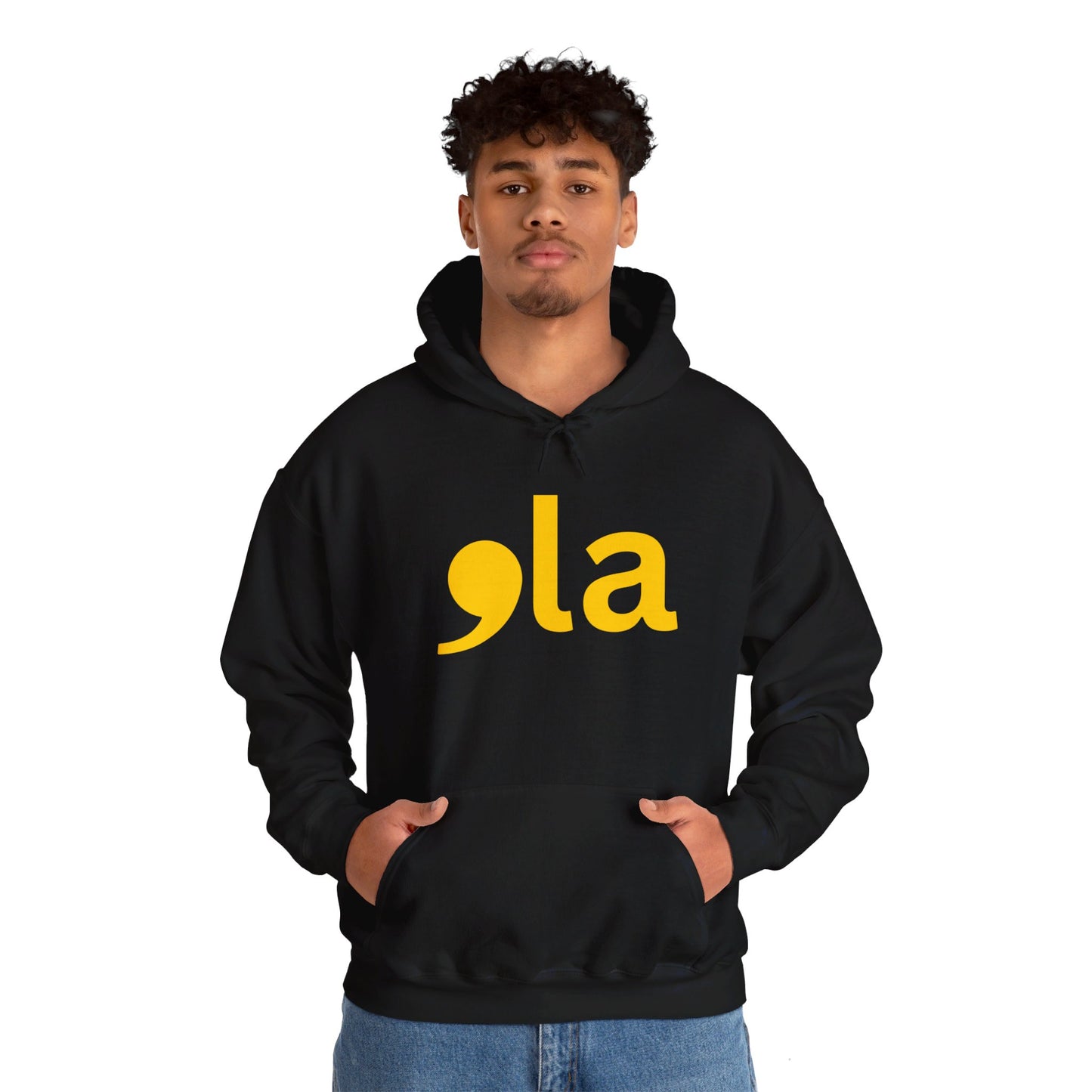 The Alpha Comma La + 47 Unisex Heavy Blend™ Hoodie (4 Colors)