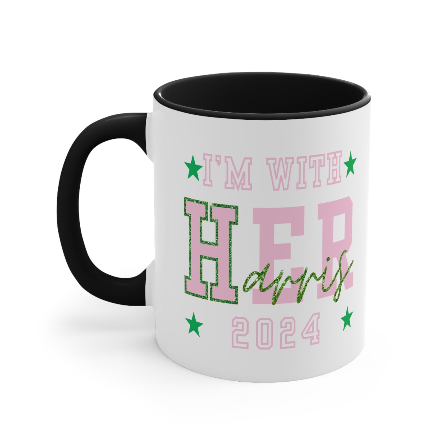 I'm with HER Pink Mug (11oz, 15oz)