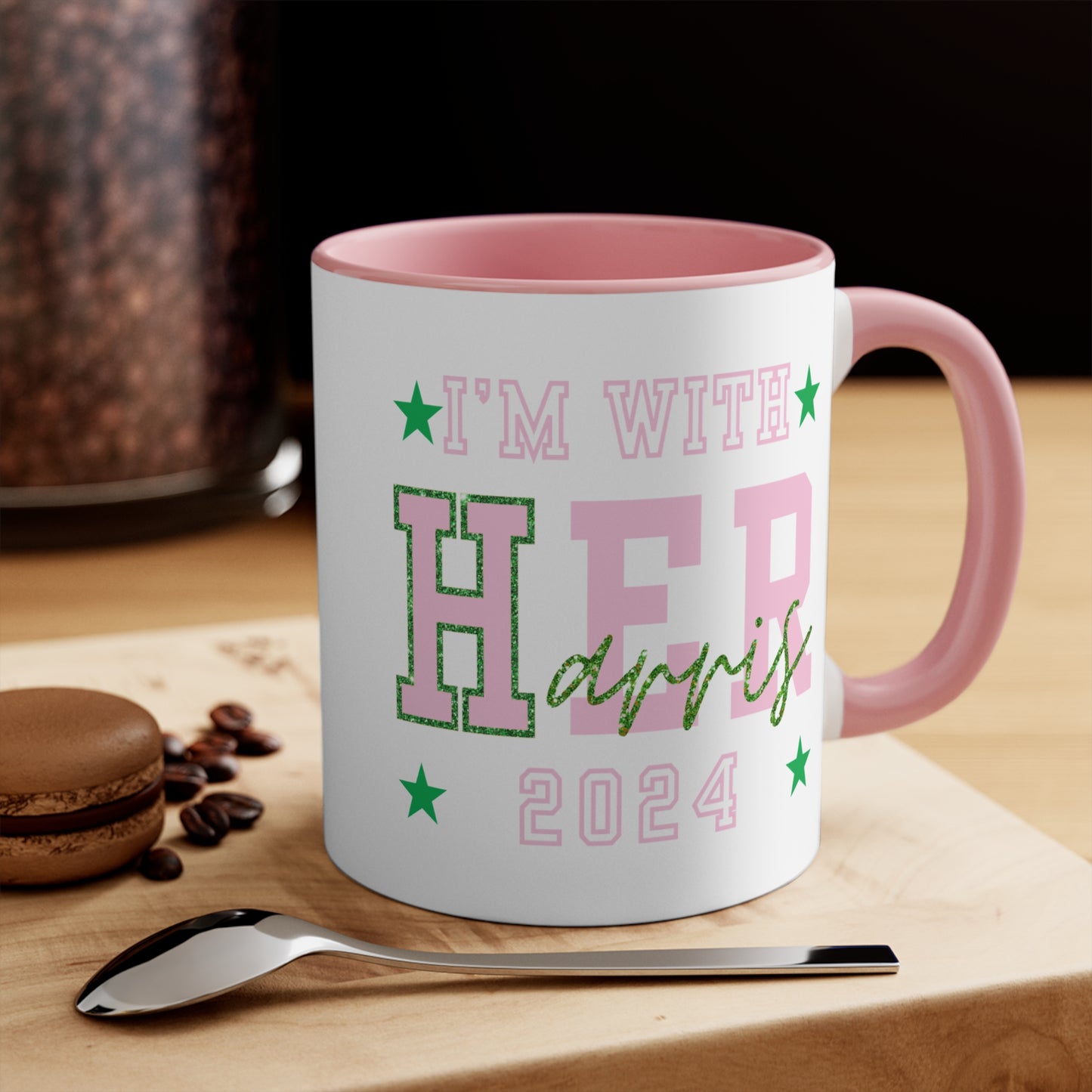 I'm with HER Pink Mug (11oz, 15oz)