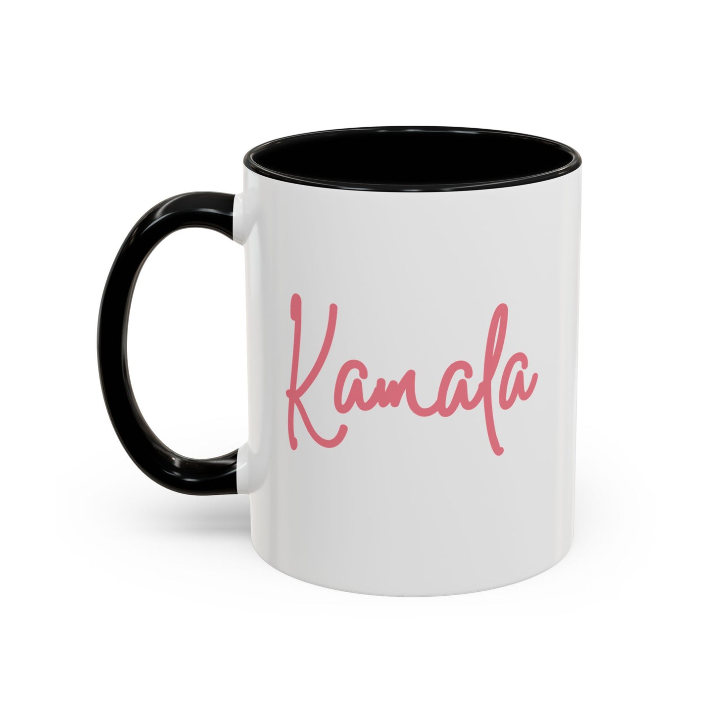 Pretty Girls Vote Kamala 2024 Green Comic Bubble - 2 Colors Accent Coffee Mug (11oz, 15oz)