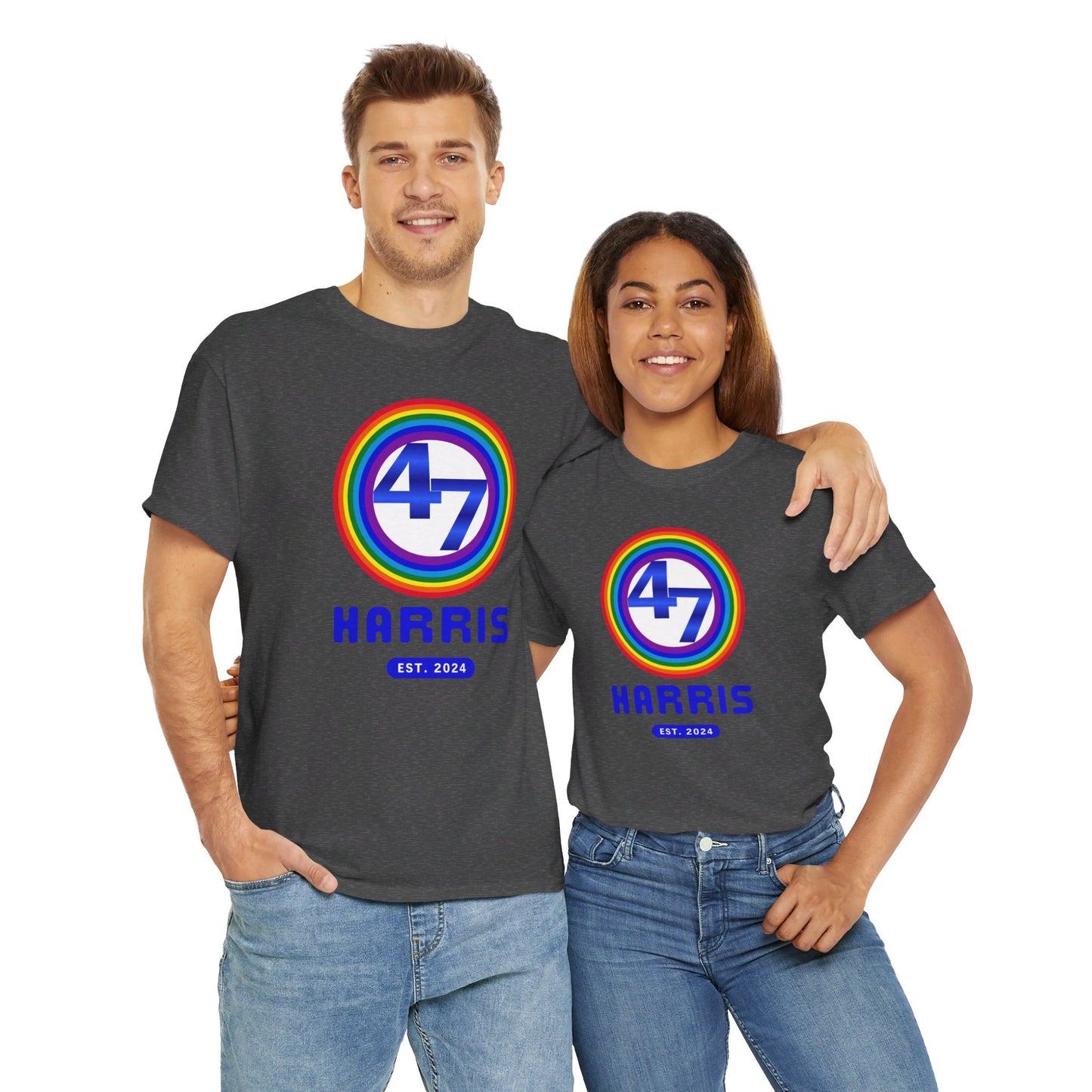 PRIDE for 47 Target Unisex Heavy Cotton Tee (8 Colors)