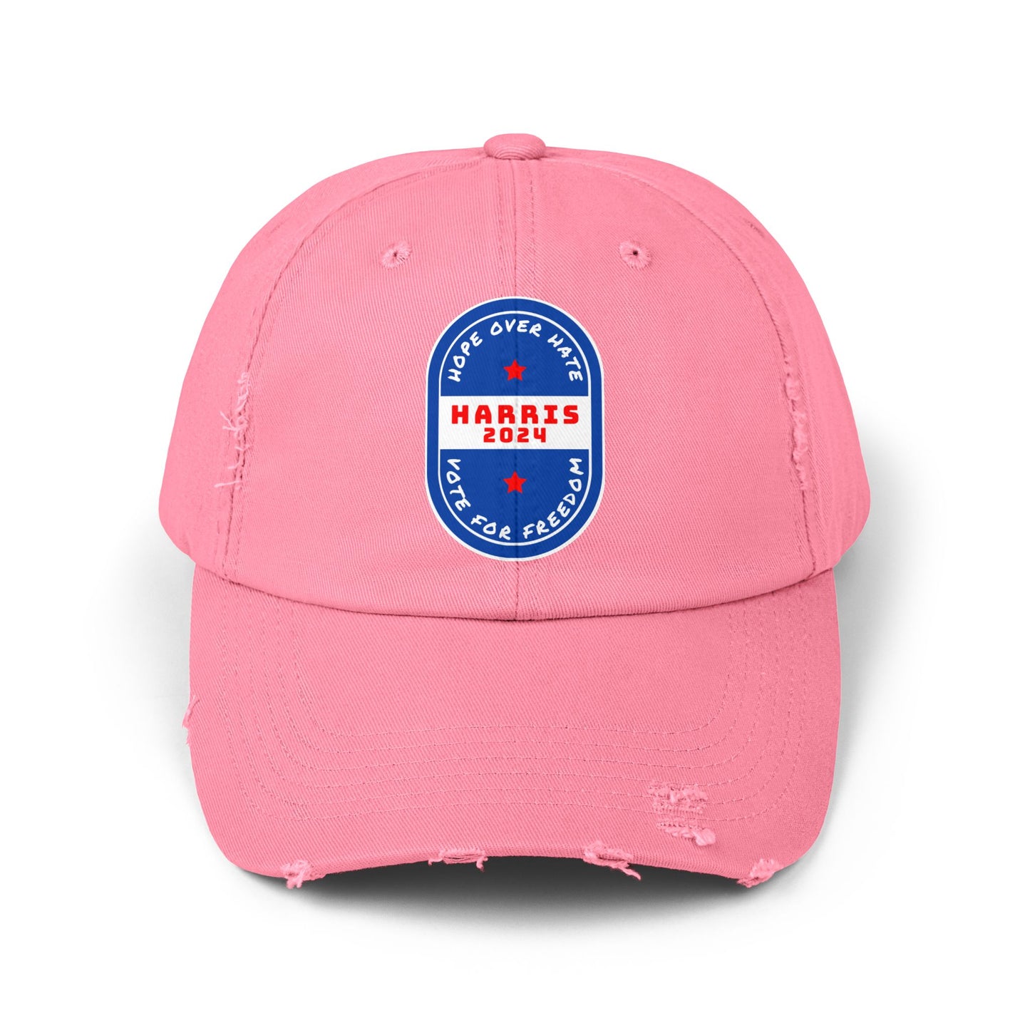 Hope Over Hate Unisex Distressed Cap (8 Colors)