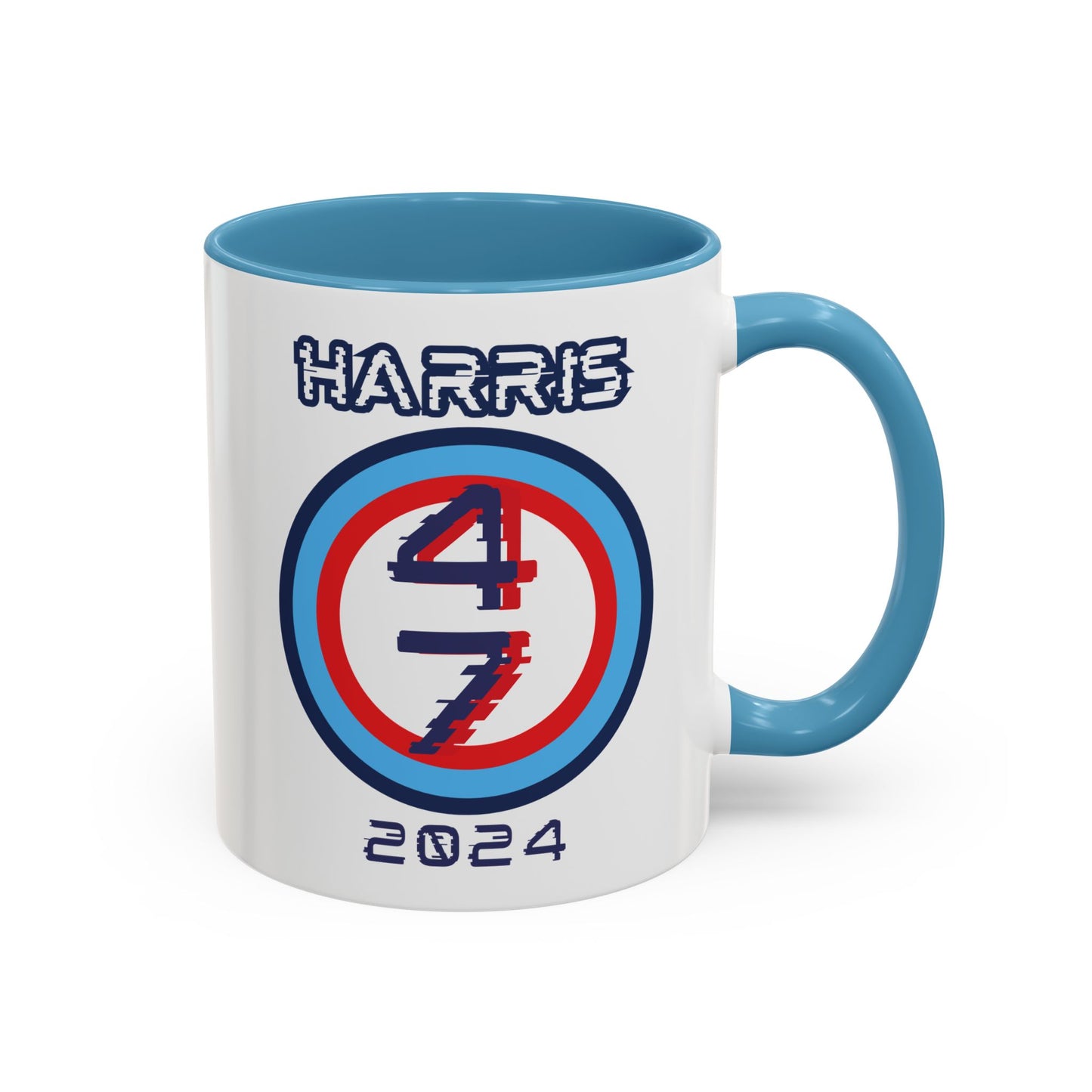 Harris Hockey Bully Blue Eye Accent Coffee Mug (11oz) (3 Coors)