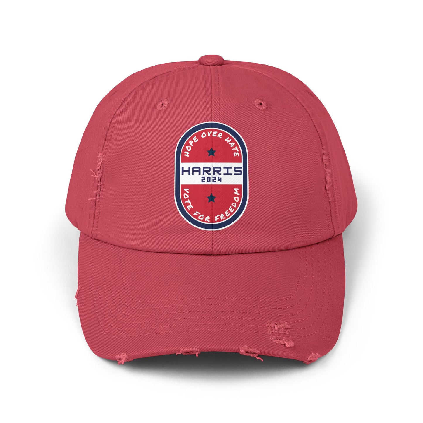 Hope Over Hate Unisex Distressed Cap (8 Colors)