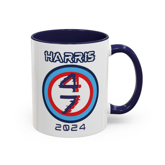 Harris Hockey Bully Blue Eye Accent Coffee Mug (11oz) (3 Coors)