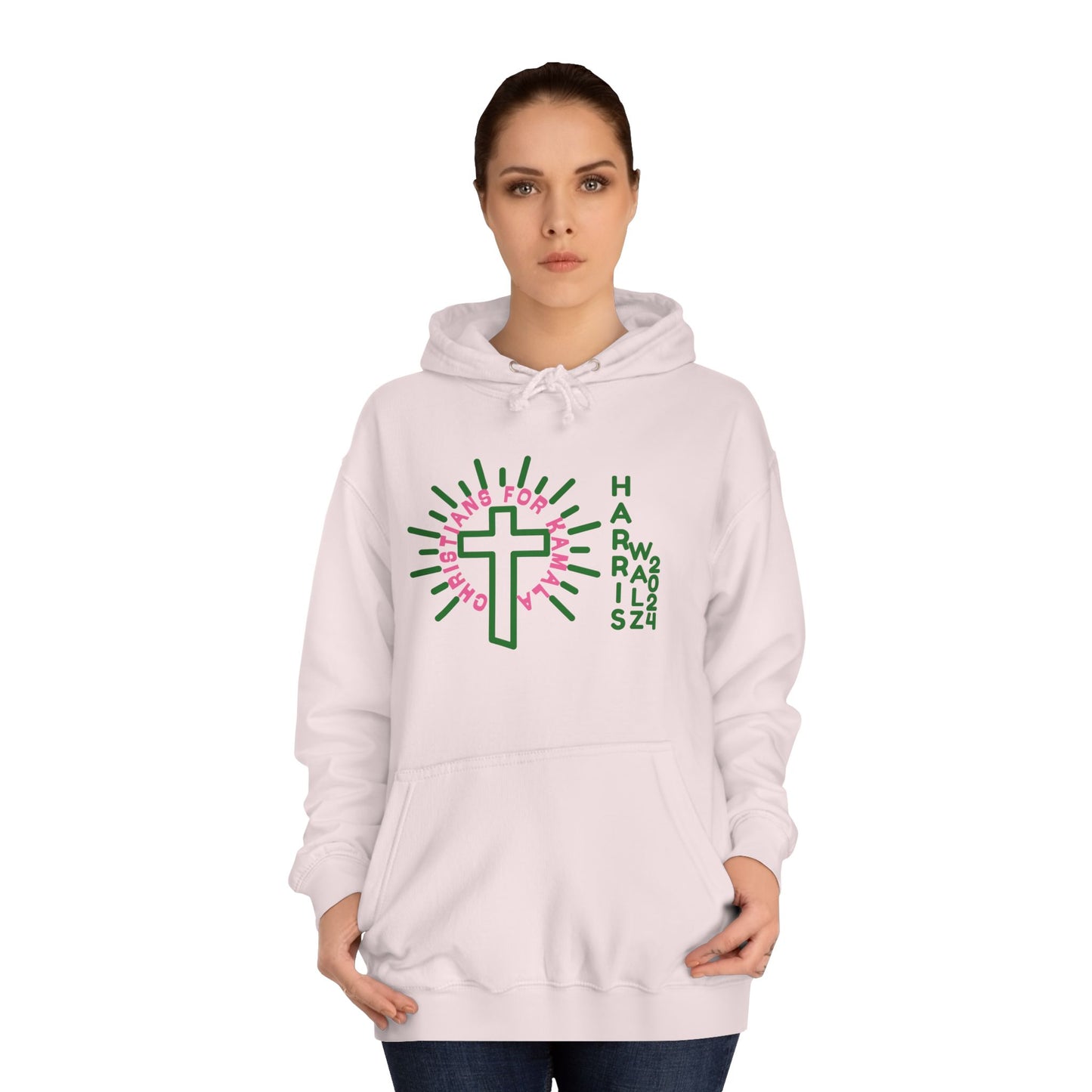 Christians 4 Kamala Harris Unisex College Hoodie (4 Colors)