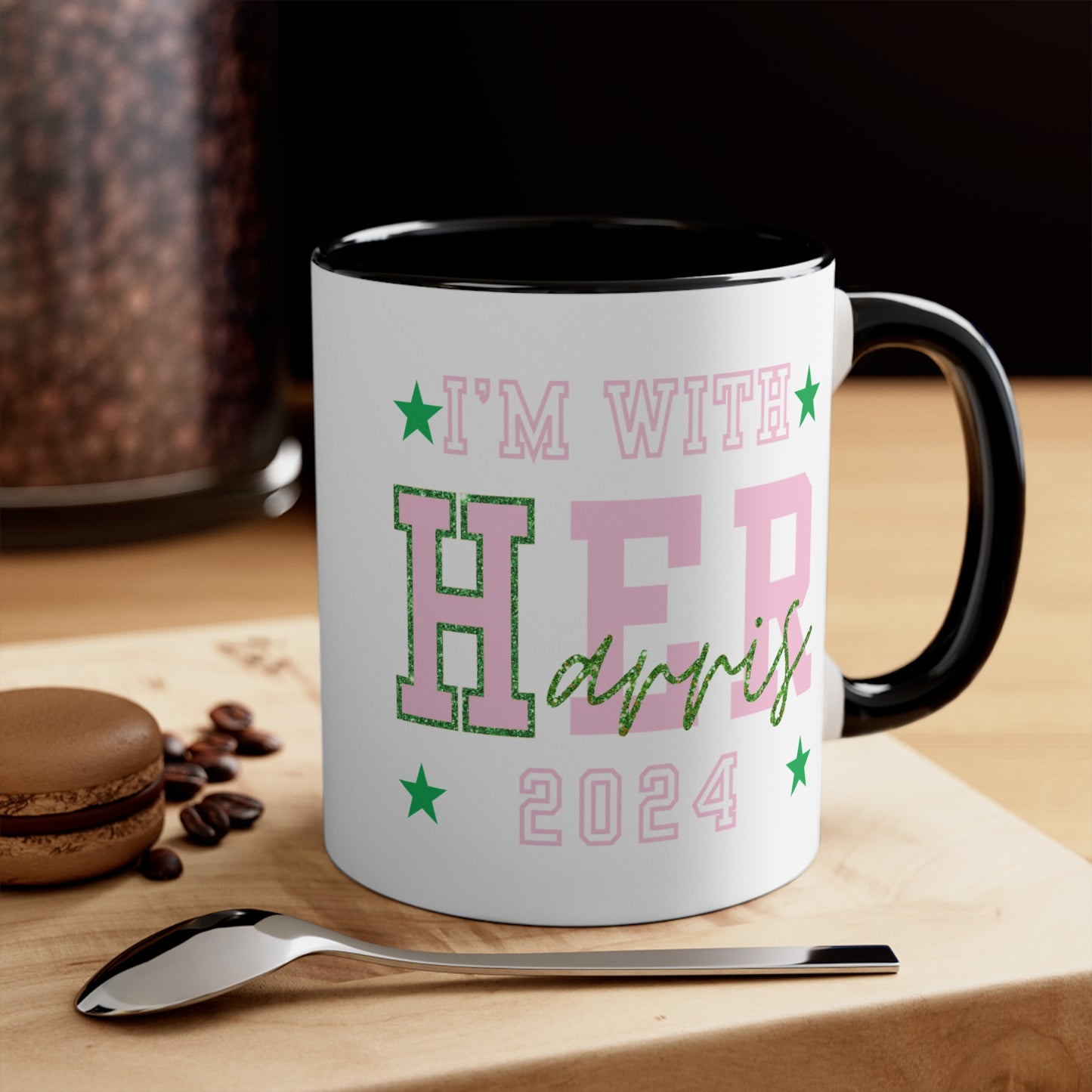 I'm with HER Pink Mug (11oz, 15oz)