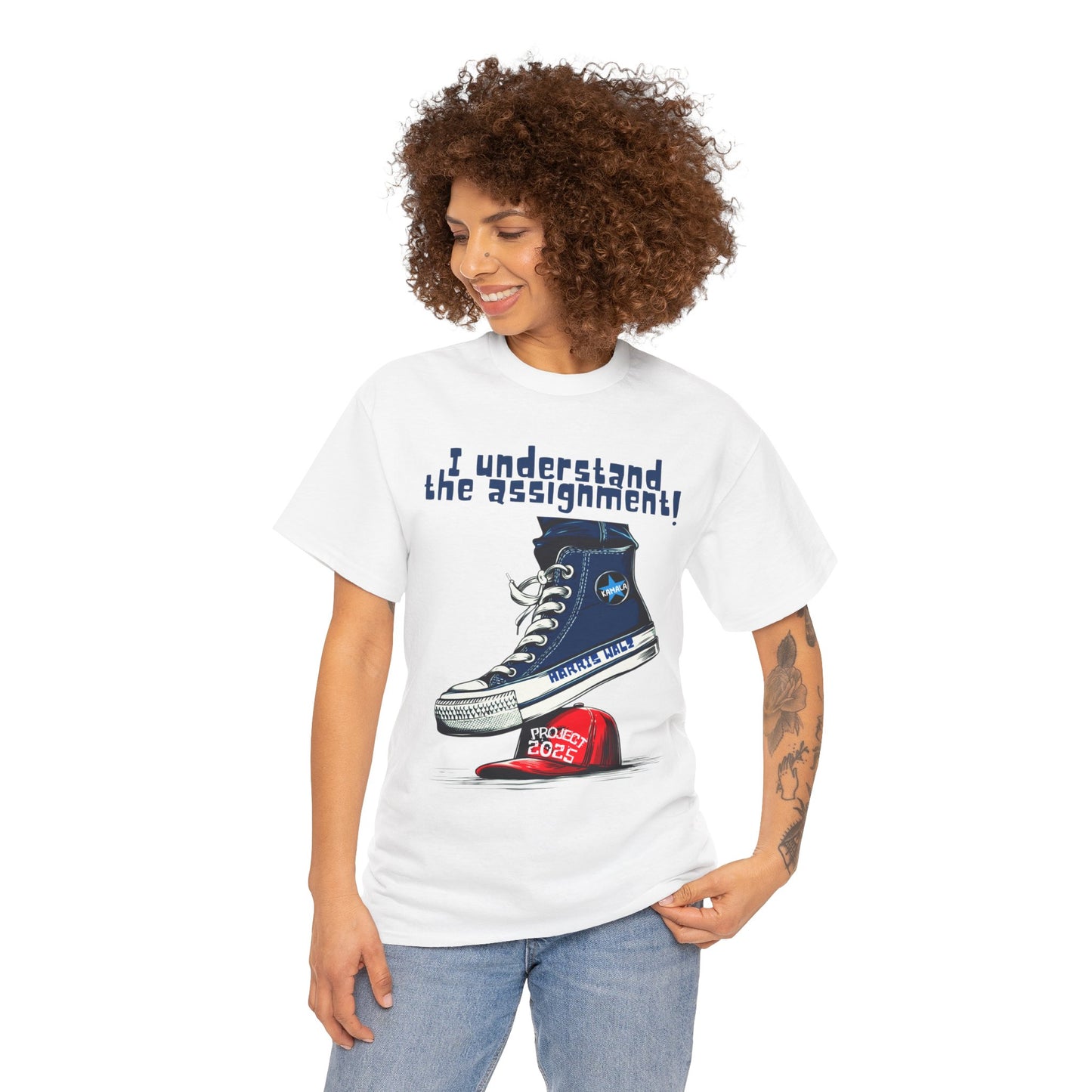 Assignment - Stop Project 2025 Unisex Heavy Cotton Tee