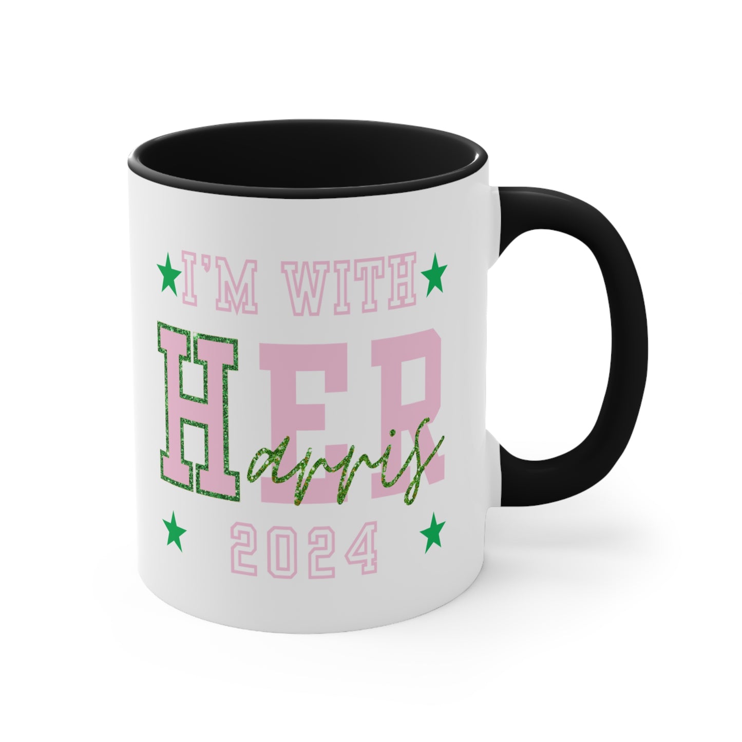 I'm with HER Pink Mug (11oz, 15oz)