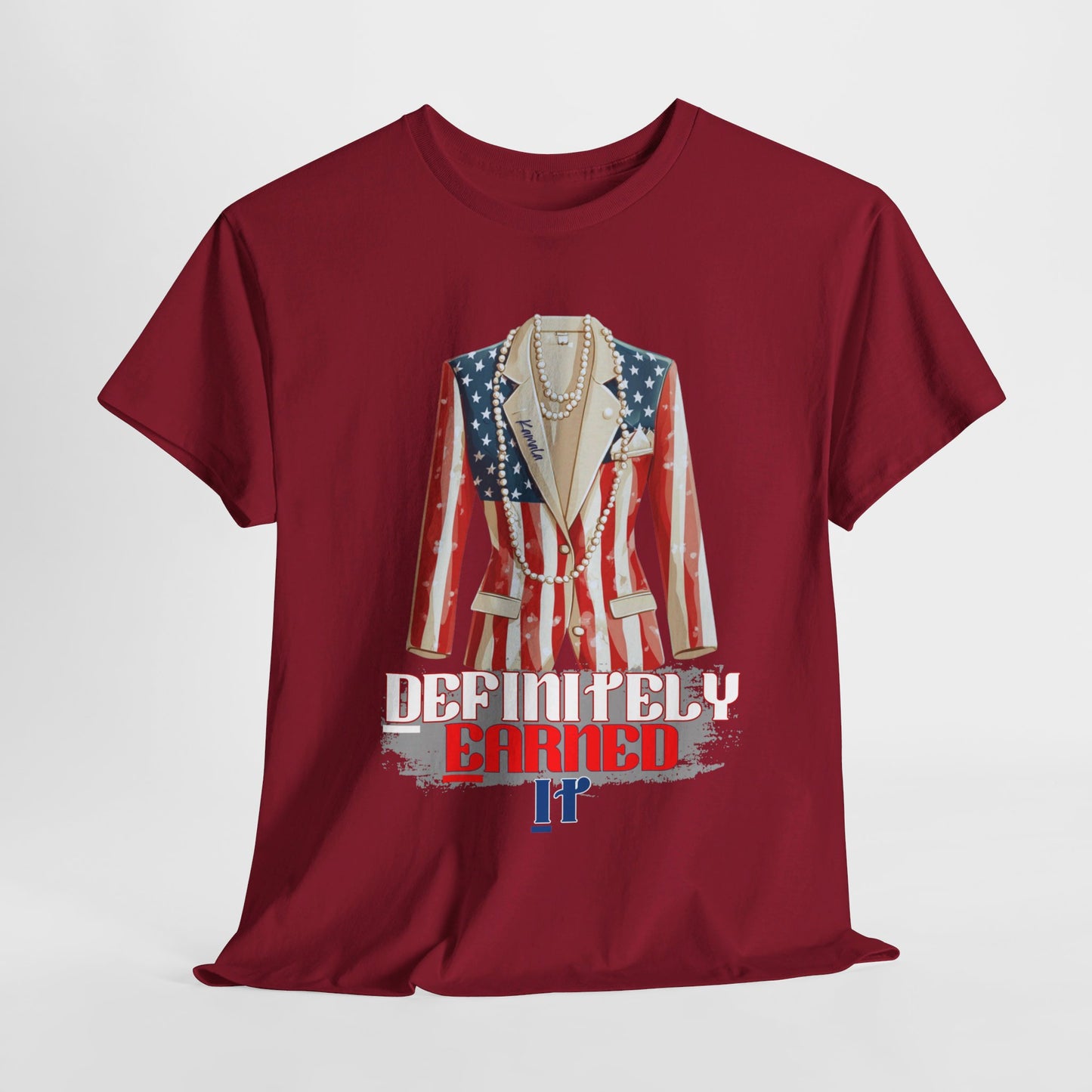 Blazing "Definitely Earned It" Unisex Heavy Cotton Tee (8 Colors)