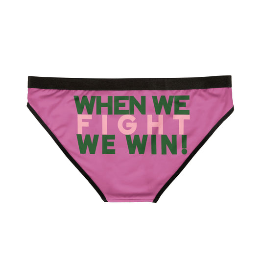 Harris Walz - When We Fight We Win Women's Underwear (AOP)