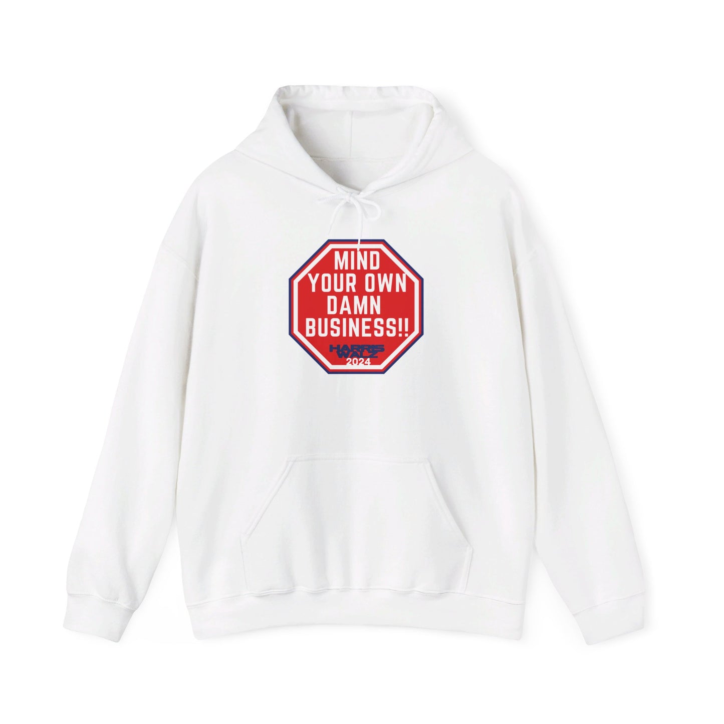 Mind Your Own Damn Business Unisex Heavy Blend™ Hoodie (6 Colors)