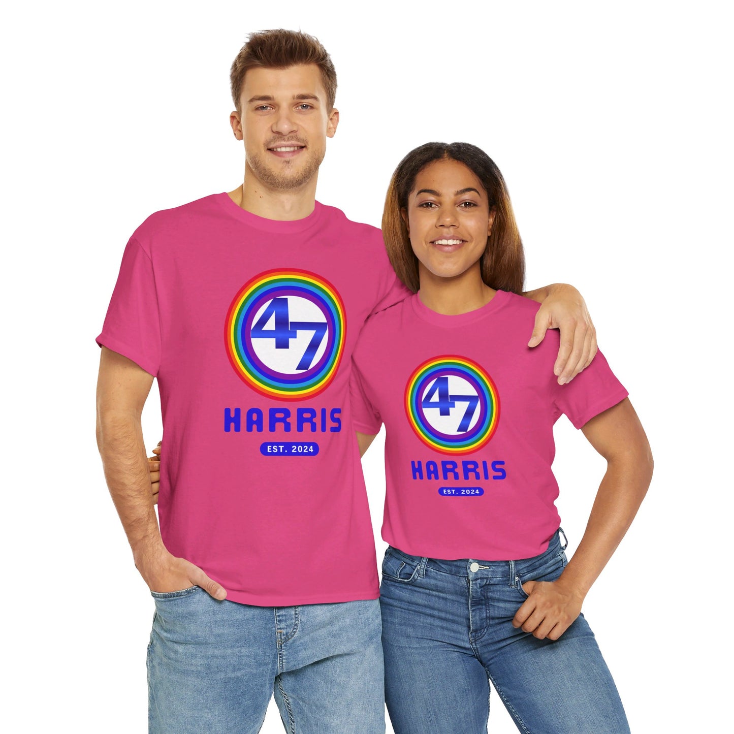 PRIDE for 47 Target Unisex Heavy Cotton Tee (8 Colors)