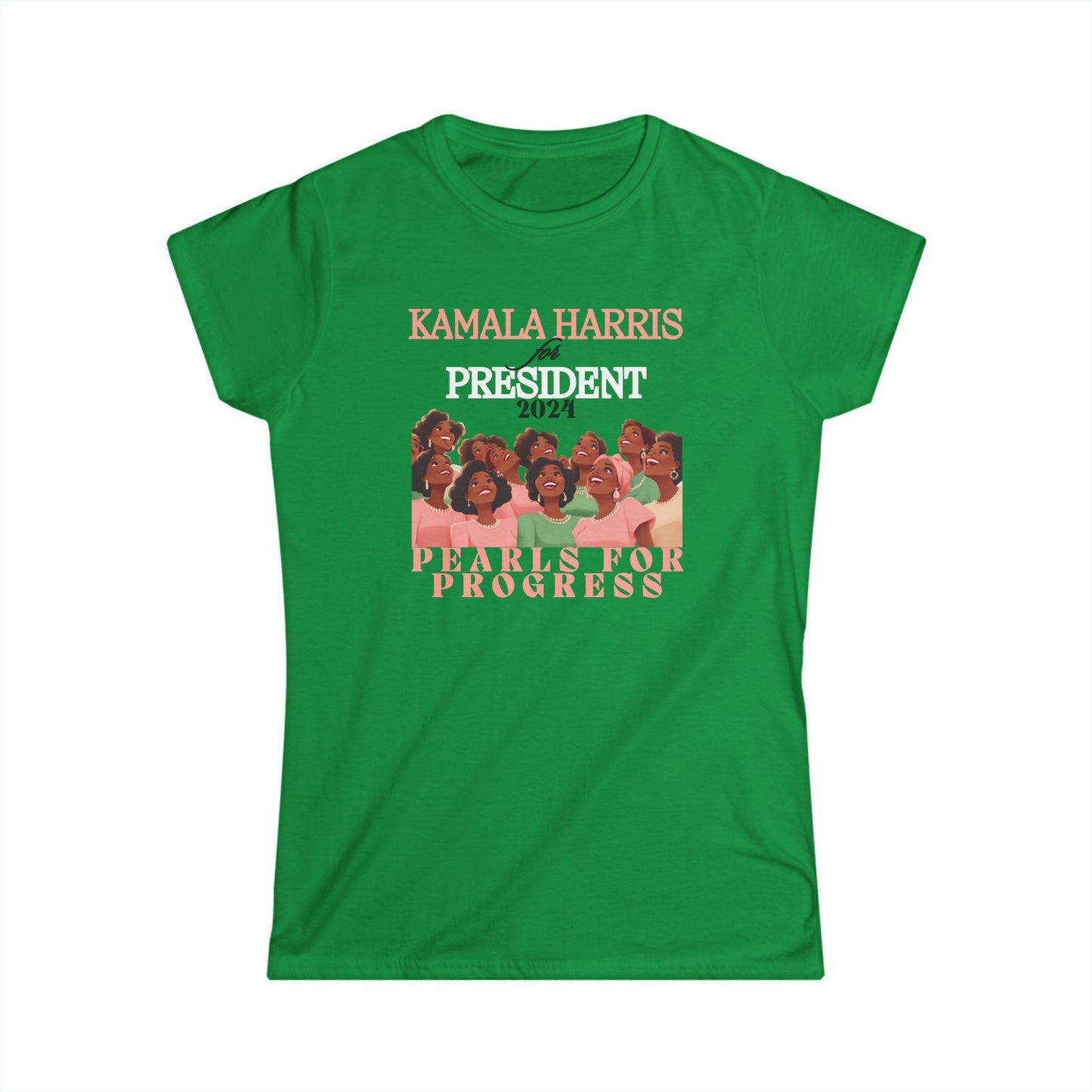 Pearls For Progress Women's Softstyle Tee (4 Colors)