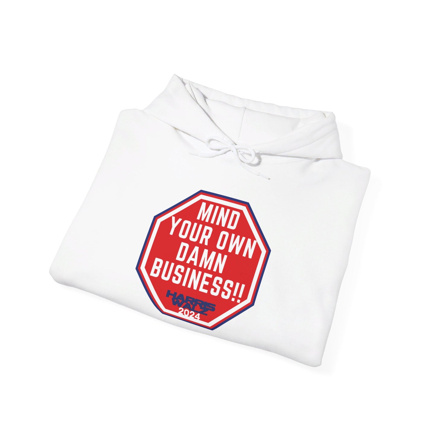 Mind Your Own Damn Business Unisex Heavy Blend™ Hoodie (6 Colors)